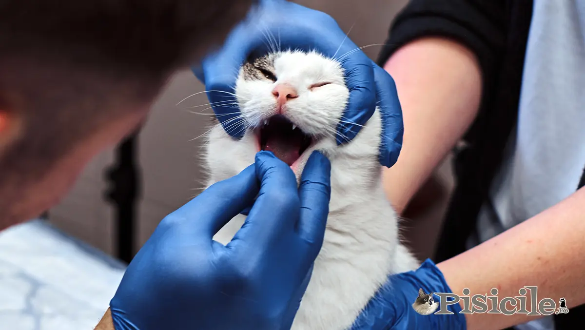 Boala parodontală la pisici - Paradontoza