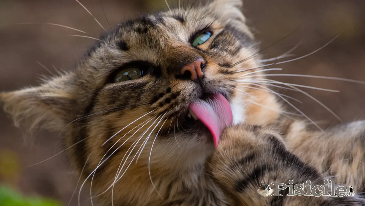 Varför har katter grova tungor och vad hjälper det dem med?